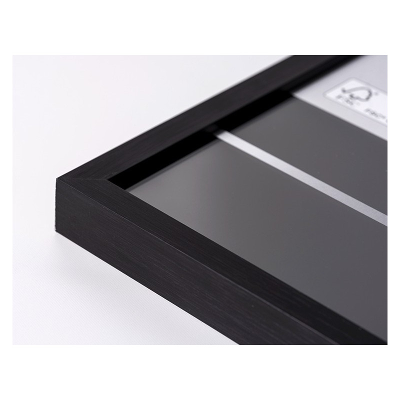 Cadre photo Nielsen® C2 noir mat brossé