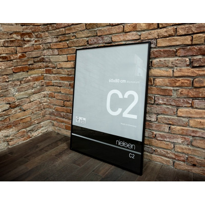 Cadre photo Nielsen® C2 noir mat brossé