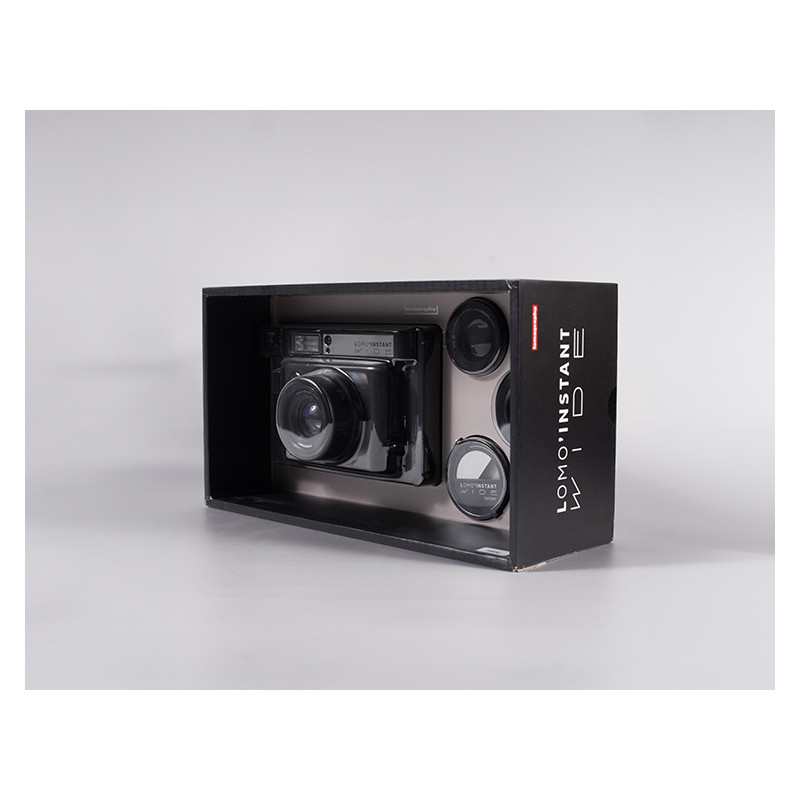 LOMOGRAPHY Lomo'Instant Wide Black & objectifs