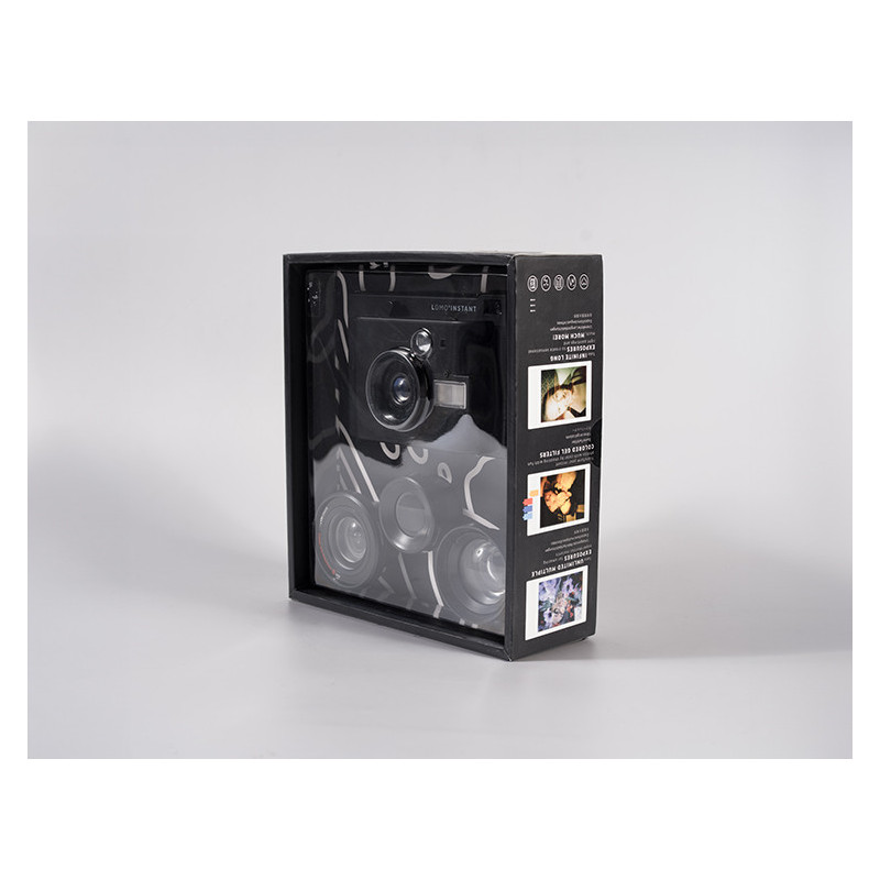 LOMOGRAPHY Lomo'Instant Black & objectifs