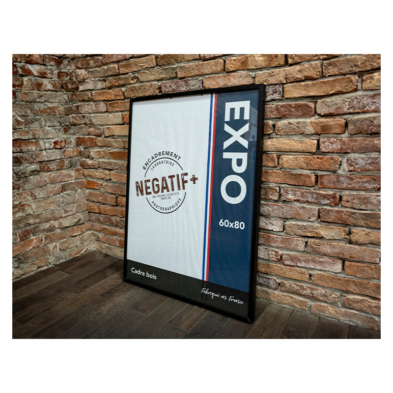 NEGATIF+ cadre EXPO noir