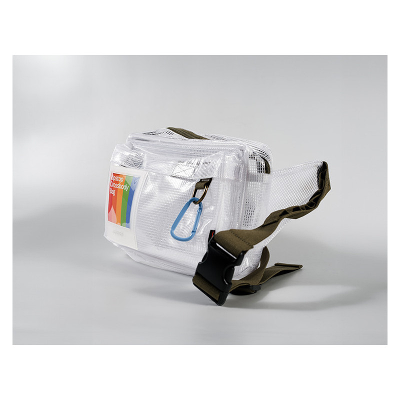 Polaroid Ripstop Crossbody Bag ‑ Clear