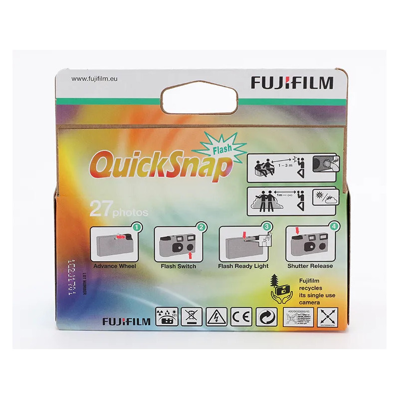 Appareil Photo Jetable FUJIFILM QuickSnap Flash 27P