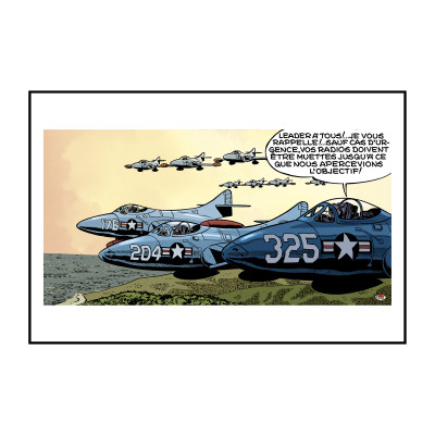 Cadre 20x30 - Box Buck Danny Art Strips