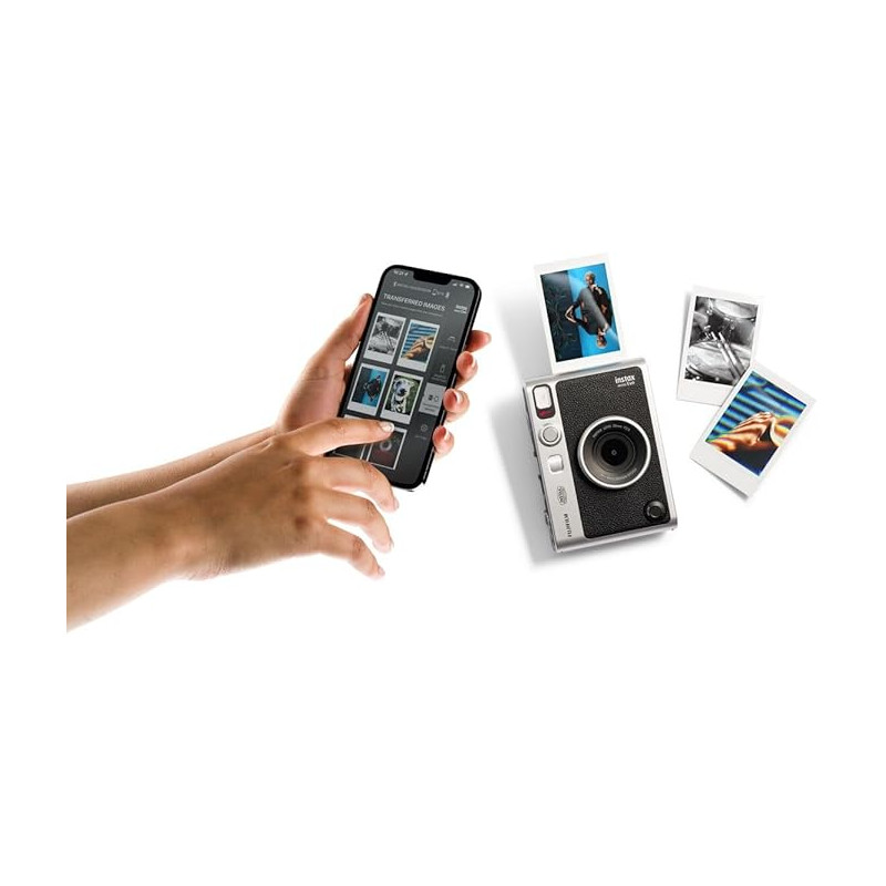 Fujifilm Instax Mini Evo Black avec écran de contrôle