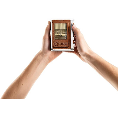 Fujifilm Instax Mini Evo Brown avec écran de contrôle