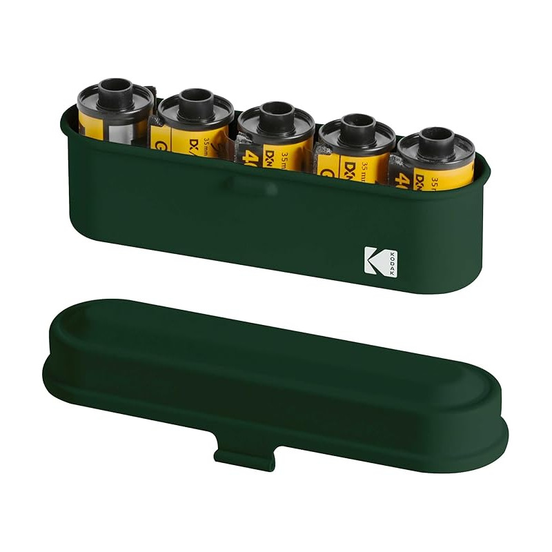Boite KODAK pour pellicules argentique - 5 x 135mm - Vert