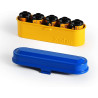 Boite KODAK pour pellicules argentique - 5 x 135mm - Bleu / Jaune