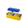 Boite KODAK pour pellicules argentique - 10 x 135mm ou 8 x 120mm - Bleu / Jaune