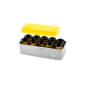 Boite KODAK pour pellicules argentique - 10 x 135mm ou 8 x 120mm - Jaune / Métal