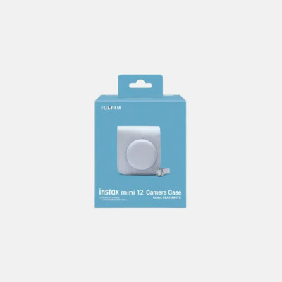 INSTAX MINI 12 Camera case / Clay White