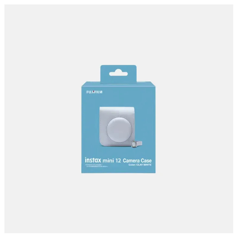 INSTAX MINI 12 Camera case / Clay White