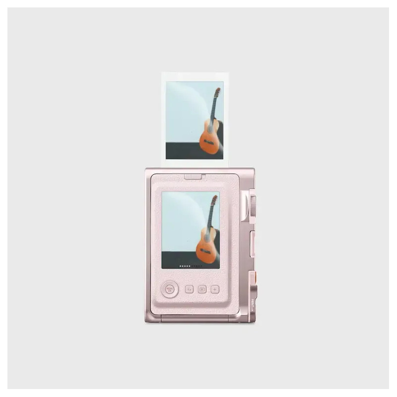 Fujifilm Instax Mini Evo Rose avec écran de contrôle