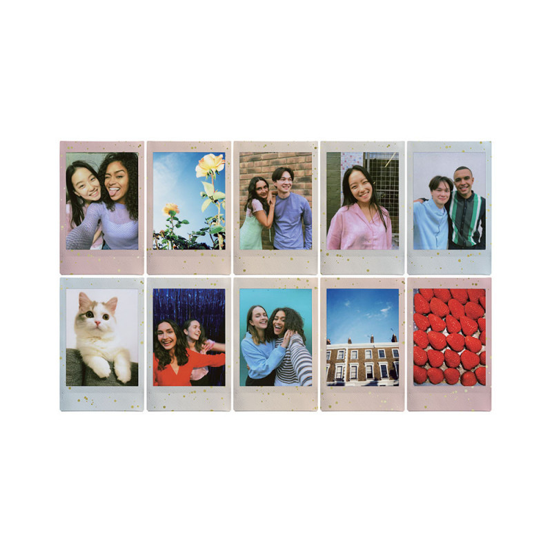 Fujifilm Film Instax Mini Couleur Soft Glitter - x10