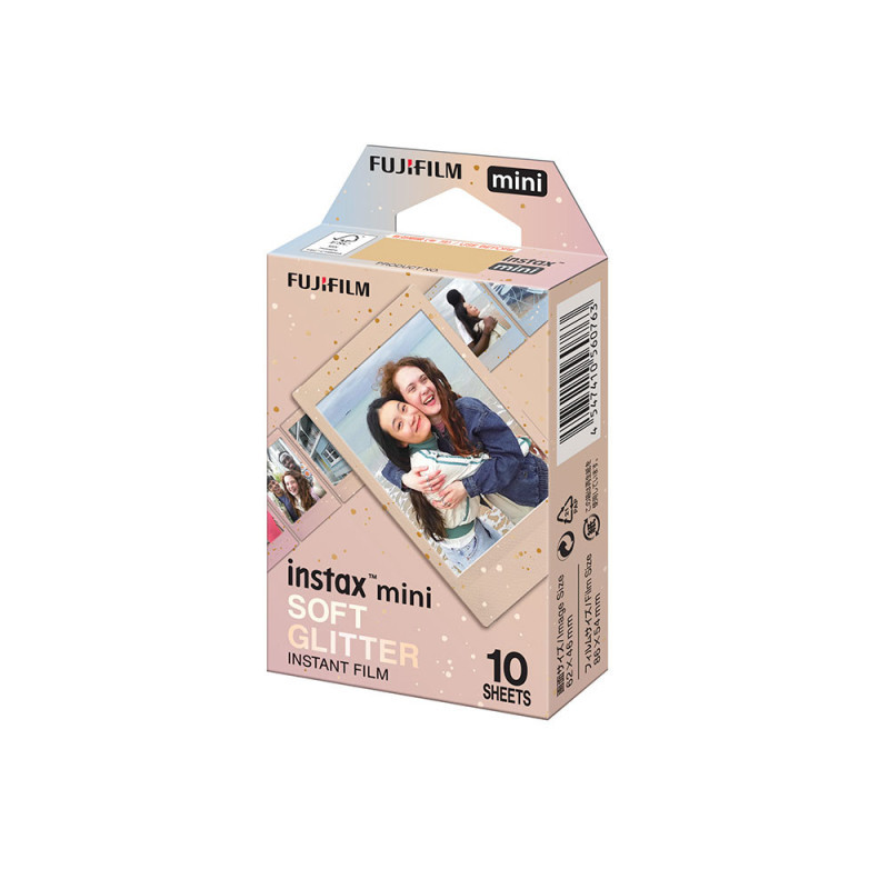 Fujifilm Film Instax Mini Couleur Soft Glitter - x10
