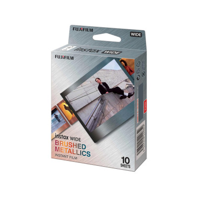 Fujifilm Film Instax Wide / Brushed Metallics x10