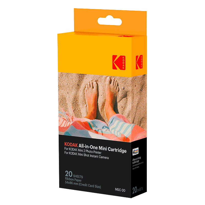 Kodak Cartouche imprimante photo portable 54x86mm X20