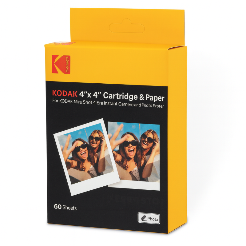 Kodak Cartouche imprimante photo portable 100x100mm  X60