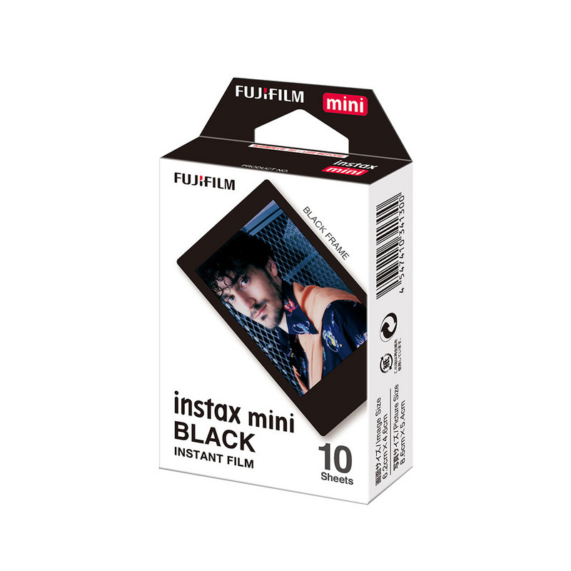 Fujifilm Film Instax Mini Black Border - x10