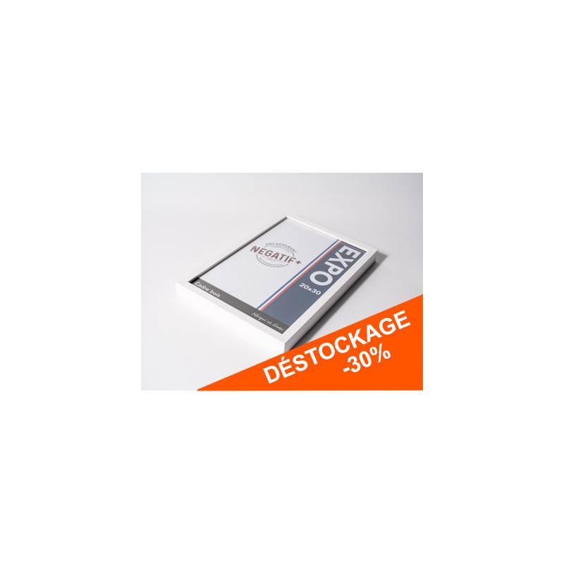 Cadre photo NEGATIF+ EXPO blanc