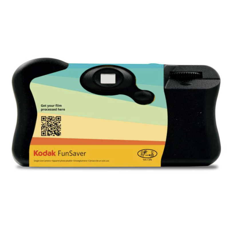 jetable kodak summer edition vue de dos