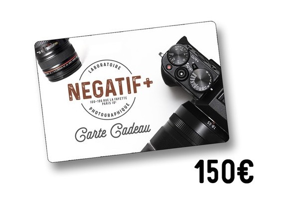 Carte Cadeau NEGATIF+