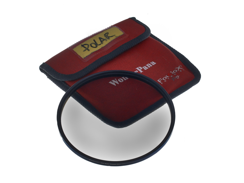 FILTRE POLARISANT WONDERPANA AVEC PORTE FILTRE POUR OBJECTIF GRAND’ANGLE CANON 14 MM EF 