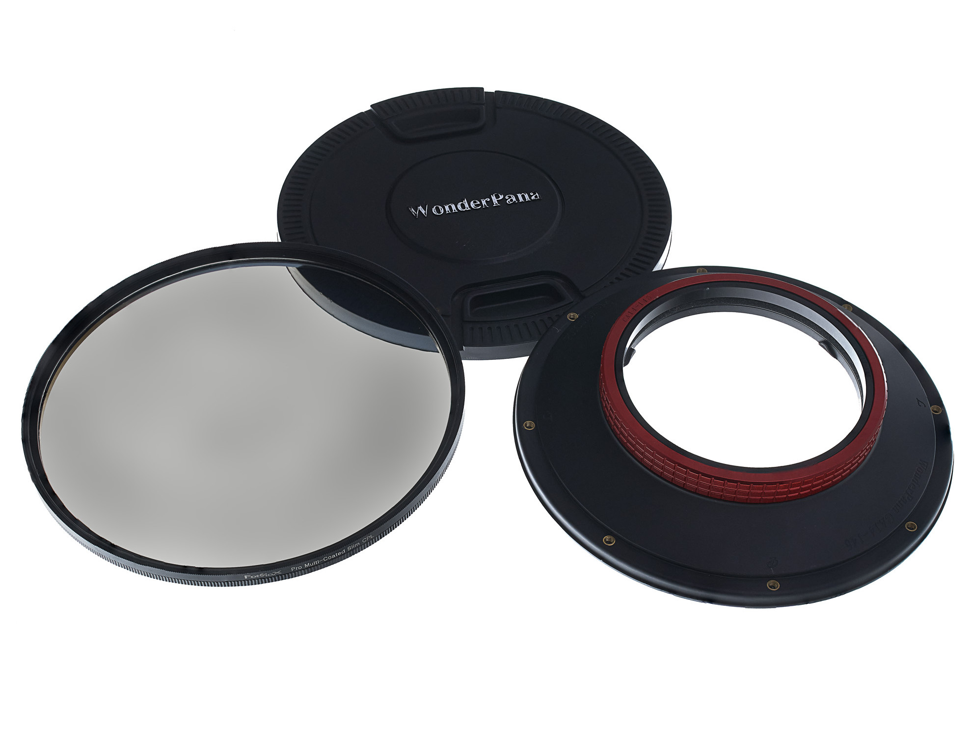 FILTRE POLARISANT WONDERPANA AVEC PORTE FILTRE POUR OBJECTIF GRAND’ANGLE CANON 14 MM EF