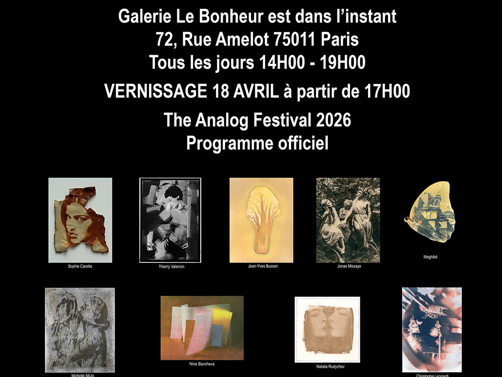 "Chœur de Lumière" Commissaire d’exposition Natalia Rudychev Exposition collective de la Photographie des Procédés Analogiques et Historiques, Édition 2026