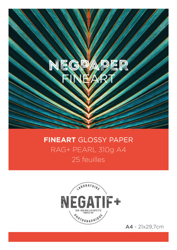 NEGPAPER FineArt RAG+ PEARL 310g A4