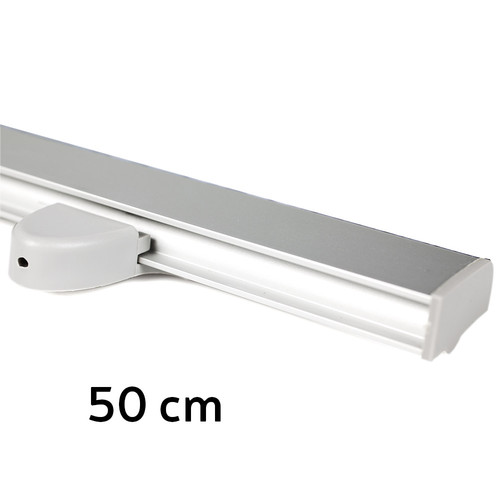 Barre aluminium de suspension pour bâche 50cm