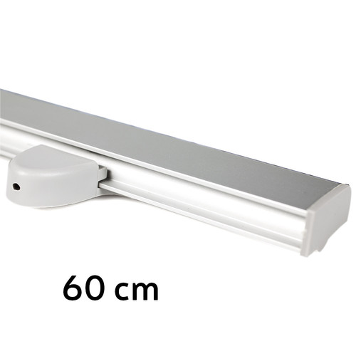 Barre aluminium de suspension pour bâche 60cm