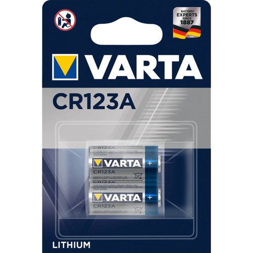 VARTA CR123A lithium pro x2
