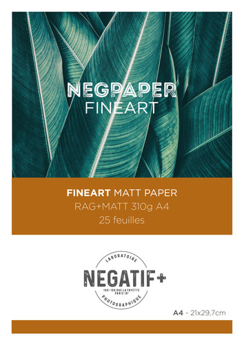 NEGPAPER FineArt RAG+ MATT 310g A4