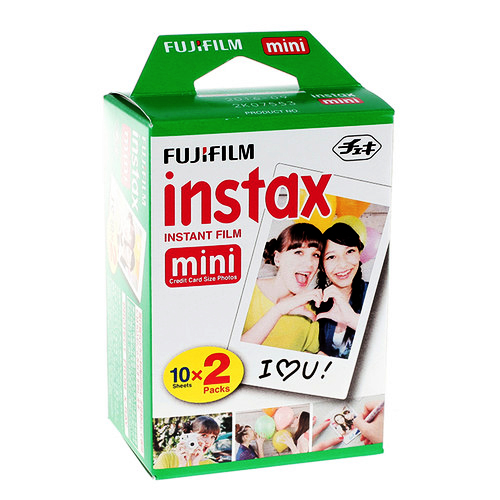 Fujifilm Film Instax Mini Couleur Bi-Pack