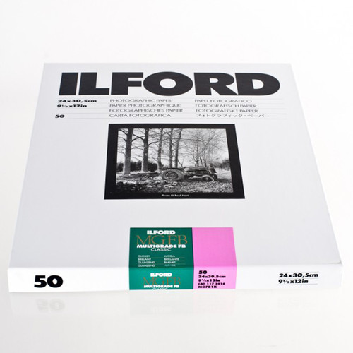 Ilford Papier Multigrade RC Brillant 24 X 30 50F